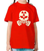Детская футболка Радиация (свет) фото