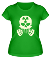 Женская футболка Радиация (свет) фото