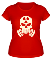Женская футболка Радиация (свет) фото