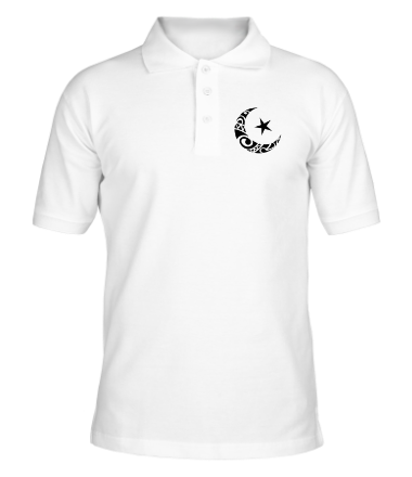 Мужская футболка поло Исламский символ