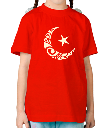 Детская футболка Исламский символ (свет)