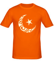Мужская футболка Исламский символ (свет) фото