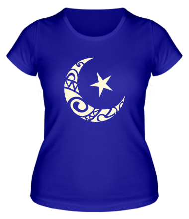 Женская футболка Исламский символ (свет)