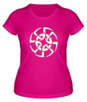 Женская футболка Солнцеворот (свет) фото