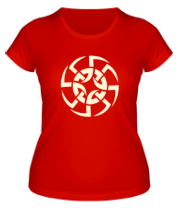 Женская футболка Солнцеворот (свет)