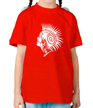 Детская футболка Панк с ирокезом