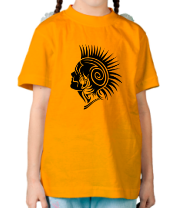 Детская футболка Панк с ирокезом фото
