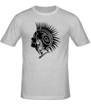 Мужская футболка Панк с ирокезом фото