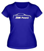 Женская футболка M power (свет) фото