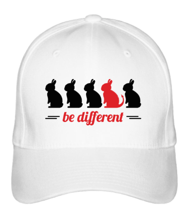 Бейсболка Be different