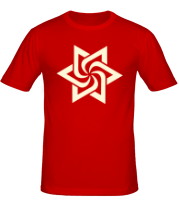 Мужская футболка Звезда торнадо (свет) фото