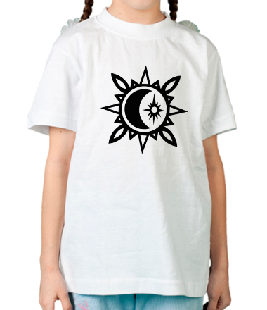 Детская футболка Исламский символ в узорах
