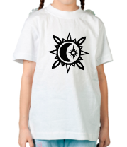 Детская футболка Исламский символ в узорах фото