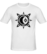 Мужская футболка Исламский символ в узорах фото