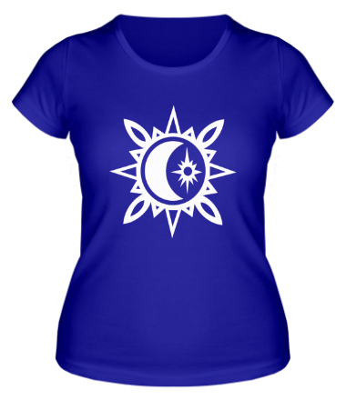 Женская футболка Исламский символ в узорах