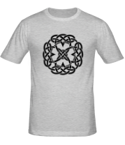 Мужская футболка Сложный кельтский узор фото