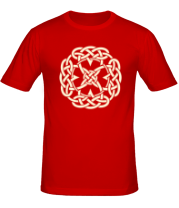 Мужская футболка Сложный кельтский узор (свет) фото