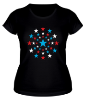Женская футболка Звездный взрыв фото