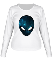 Женская футболка длинный рукав Инопланетный разум фото