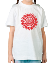 Детская футболка Солнце древний символ фото