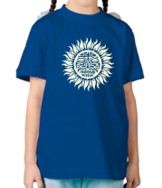 Детская футболка Солнце древний символ (свет) фото