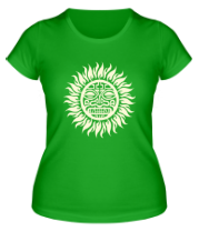 Женская футболка Солнце древний символ (свет) фото