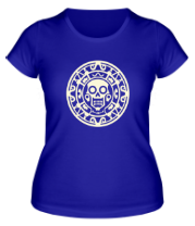 Женская футболка Ацтекский узор (свет) фото