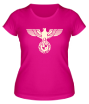 Женская футболка Орел со знаком БМВ (свет) фото