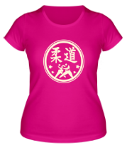 Женская футболка Дзюдо (свет) фото