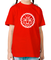 Детская футболка Маска индейских племен фото