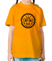 Детская футболка Маска индейских племен фото