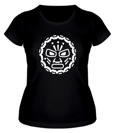 Женская футболка Маска индейских племен