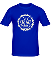 Мужская футболка Маска индейских племен (свет) фото