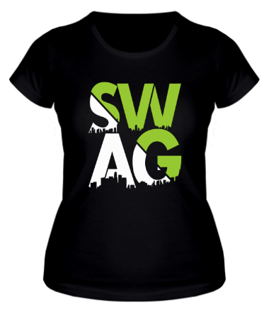 Женская футболка Swag