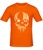 Мужская футболка Ктулху череп (свет) фото