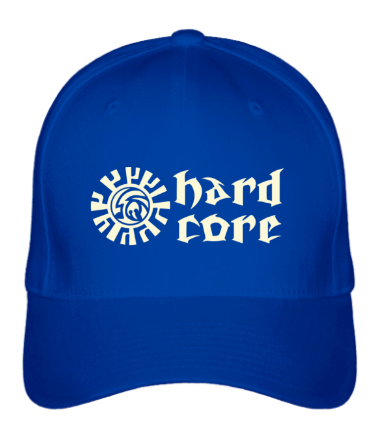 Бейсболка Hard core (свет)