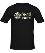 Мужская футболка Hard core (свет) фото