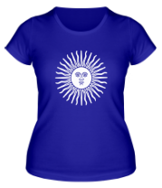 Женская футболка Солнечный диск фото