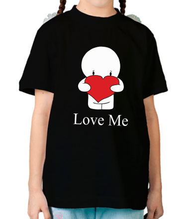 Детская футболка Love me