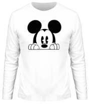 Мужская футболка длинный рукав Minnie And Mickey Mouse (Mickey) фото