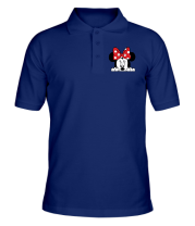 Мужская футболка поло Minnie And Mickey Mouse (Minnie) фото