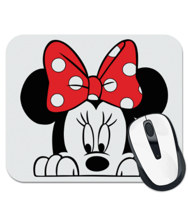 Коврик для мыши Minnie And Mickey Mouse (Minnie)