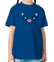 Детская футболка Свинка фото