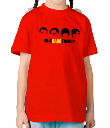 Детская футболка The Big Bang Theory (face)