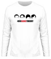 Мужская футболка длинный рукав The Big Bang Theory (face) фото