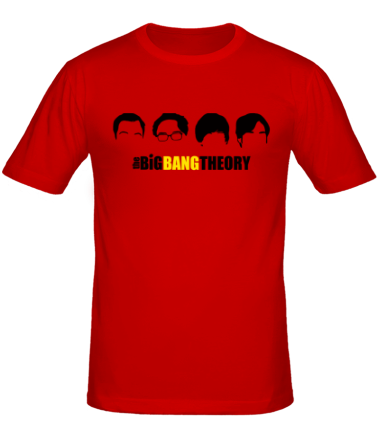Мужская футболка The Big Bang Theory (face)