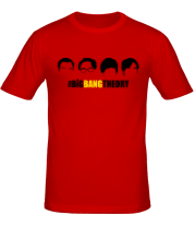 Мужская футболка The Big Bang Theory (face) фото