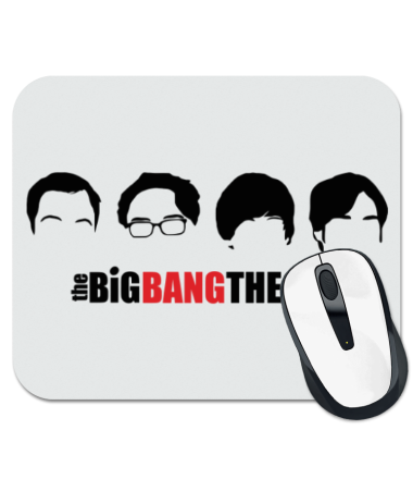 Коврик для мыши The Big Bang Theory (face)