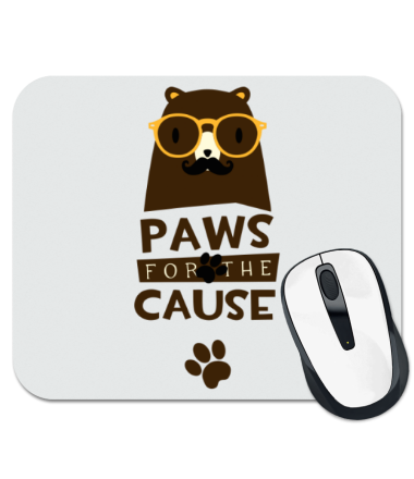 Коврик для мыши Paws for the Cause