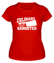 Женская футболка Culinary gangster фото